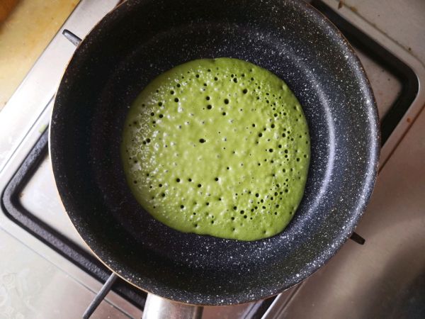 抹茶蔓越莓松饼