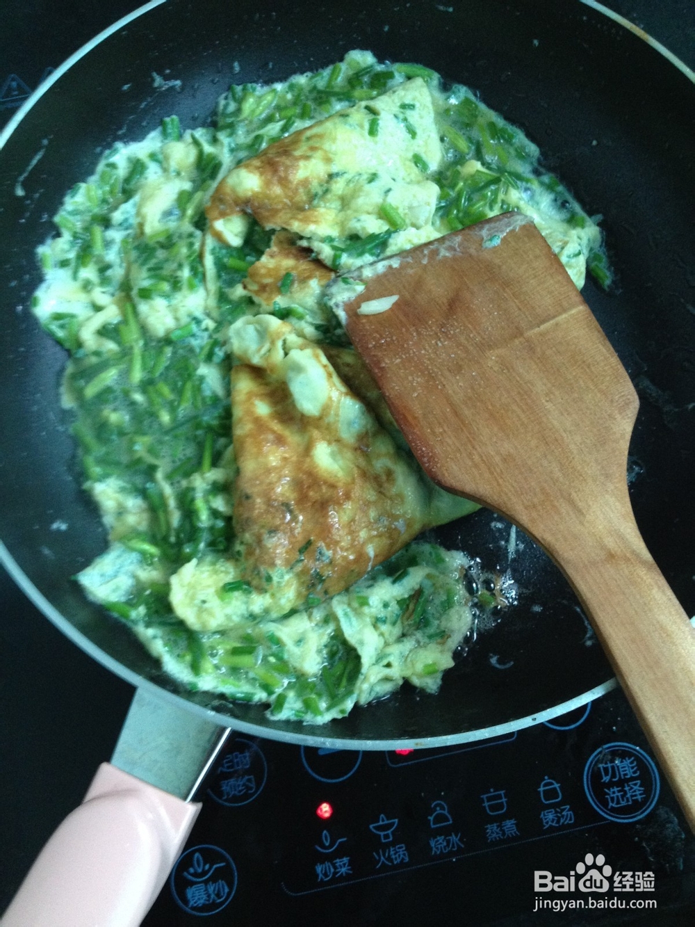 简单韭菜芯炒蛋