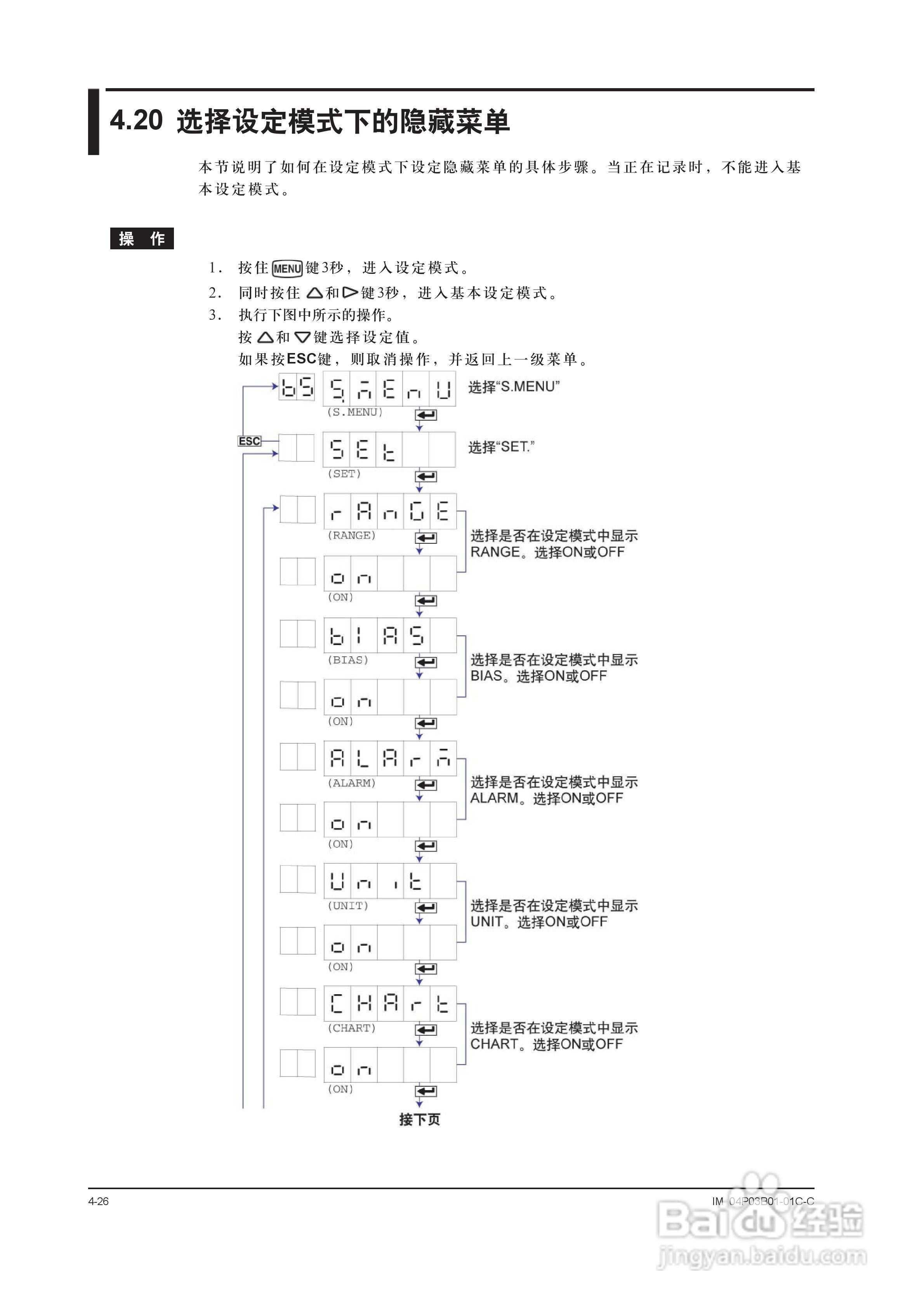 YOKOGAWA SR10001有纸记录仪使用说明书:[9]
