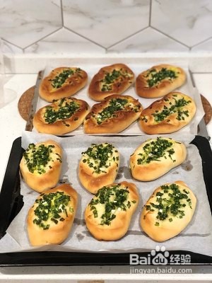 香葱面包的做法