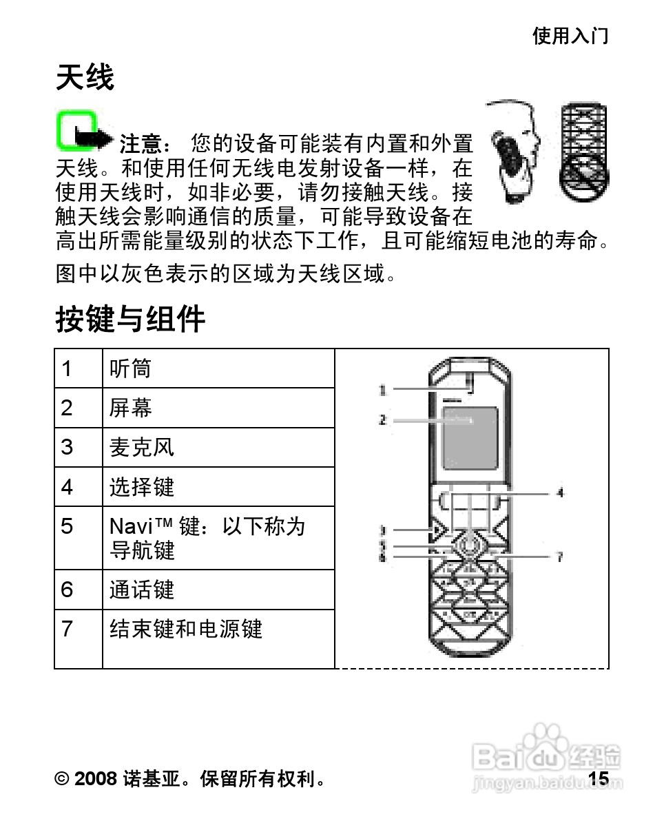 诺基亚Nokia 7070手机使用说明书:[2]