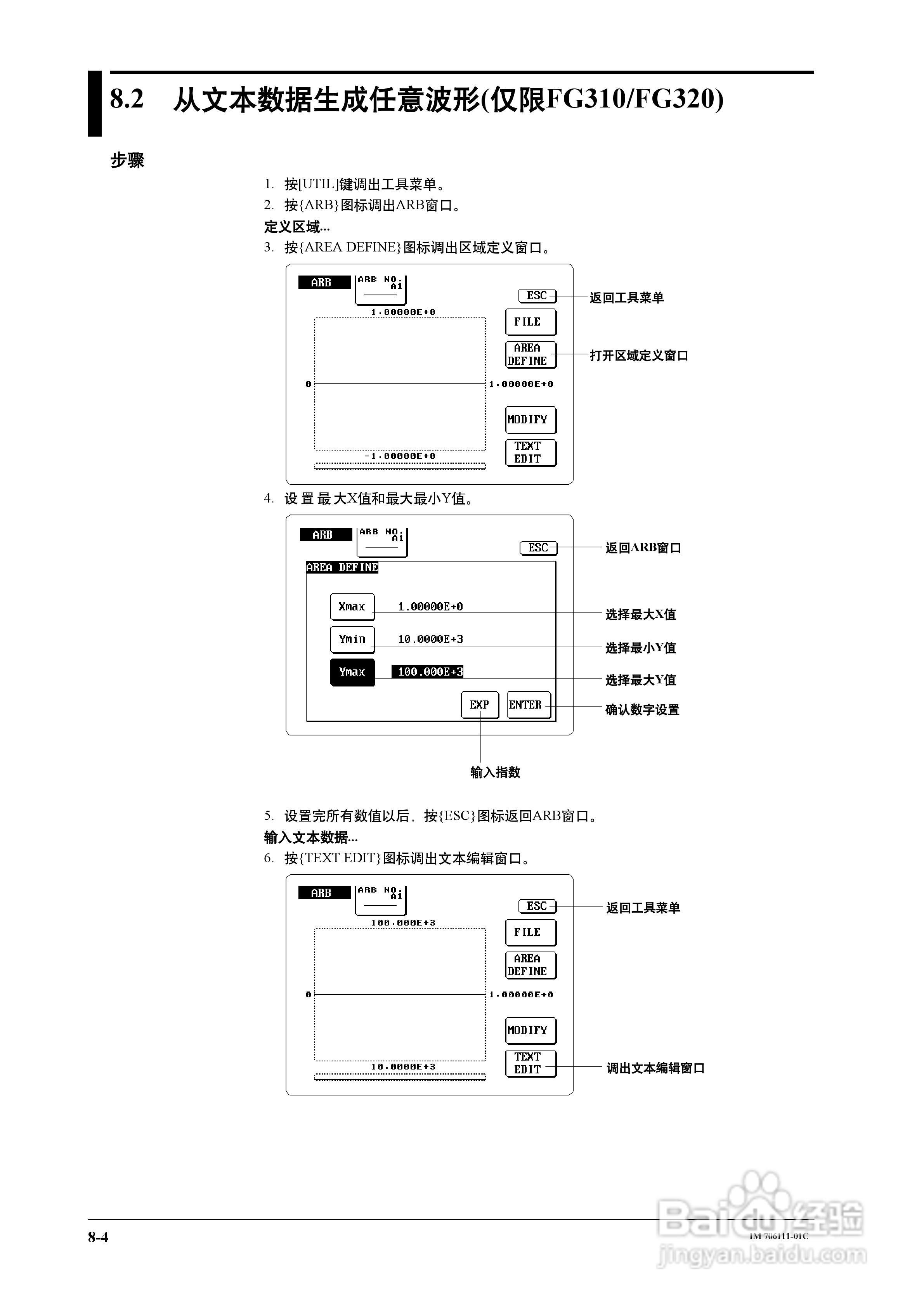 FG200/FG300合成函数发生器用户说明书:[7]