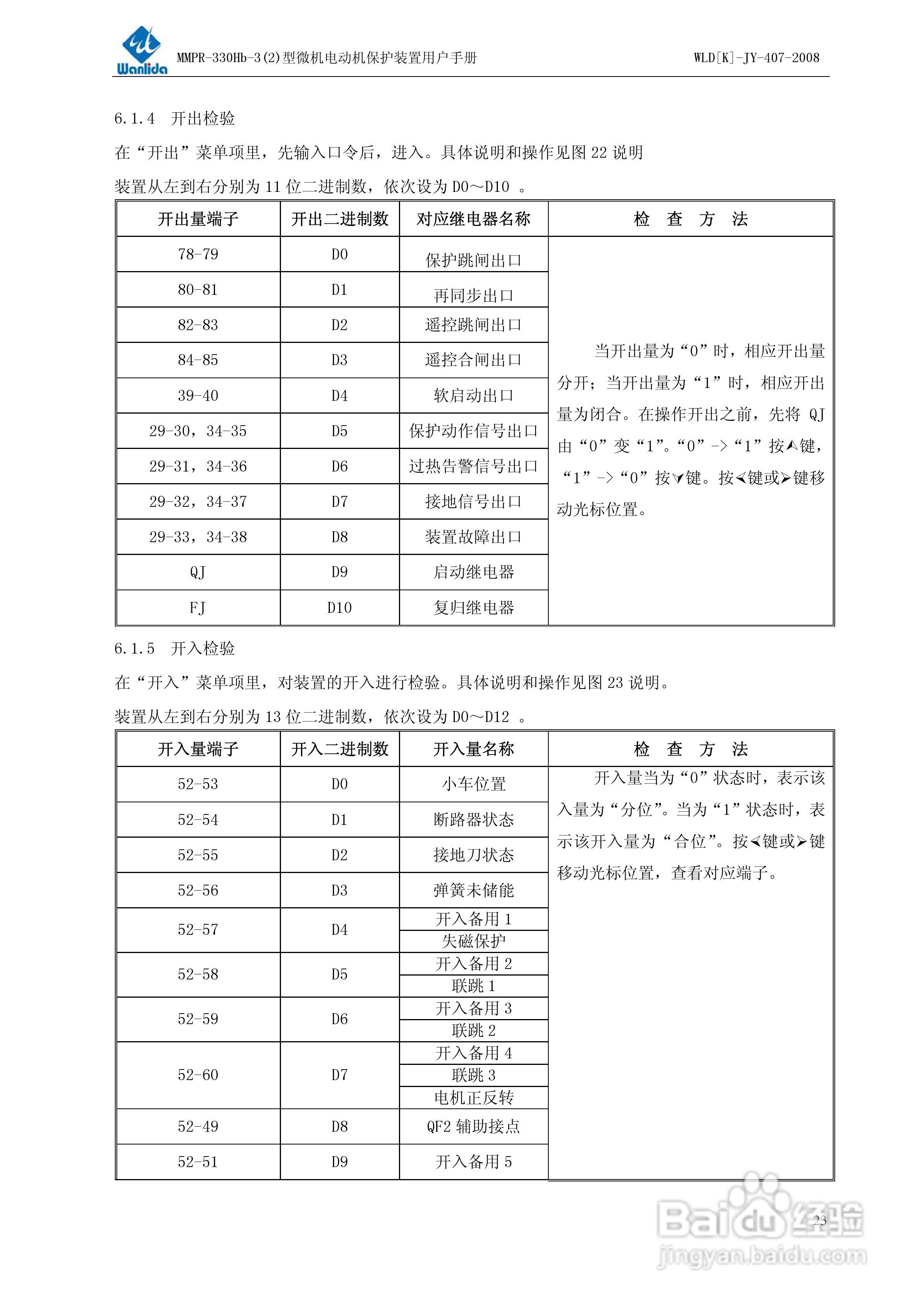 MMPR-330Hb-2型微机电动机保护装置用户手册:[3]