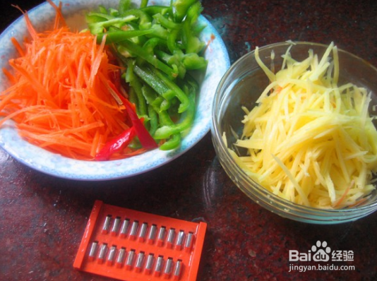 蚝油三丝的做法