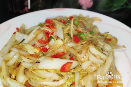 小炒娃娃菜的做法