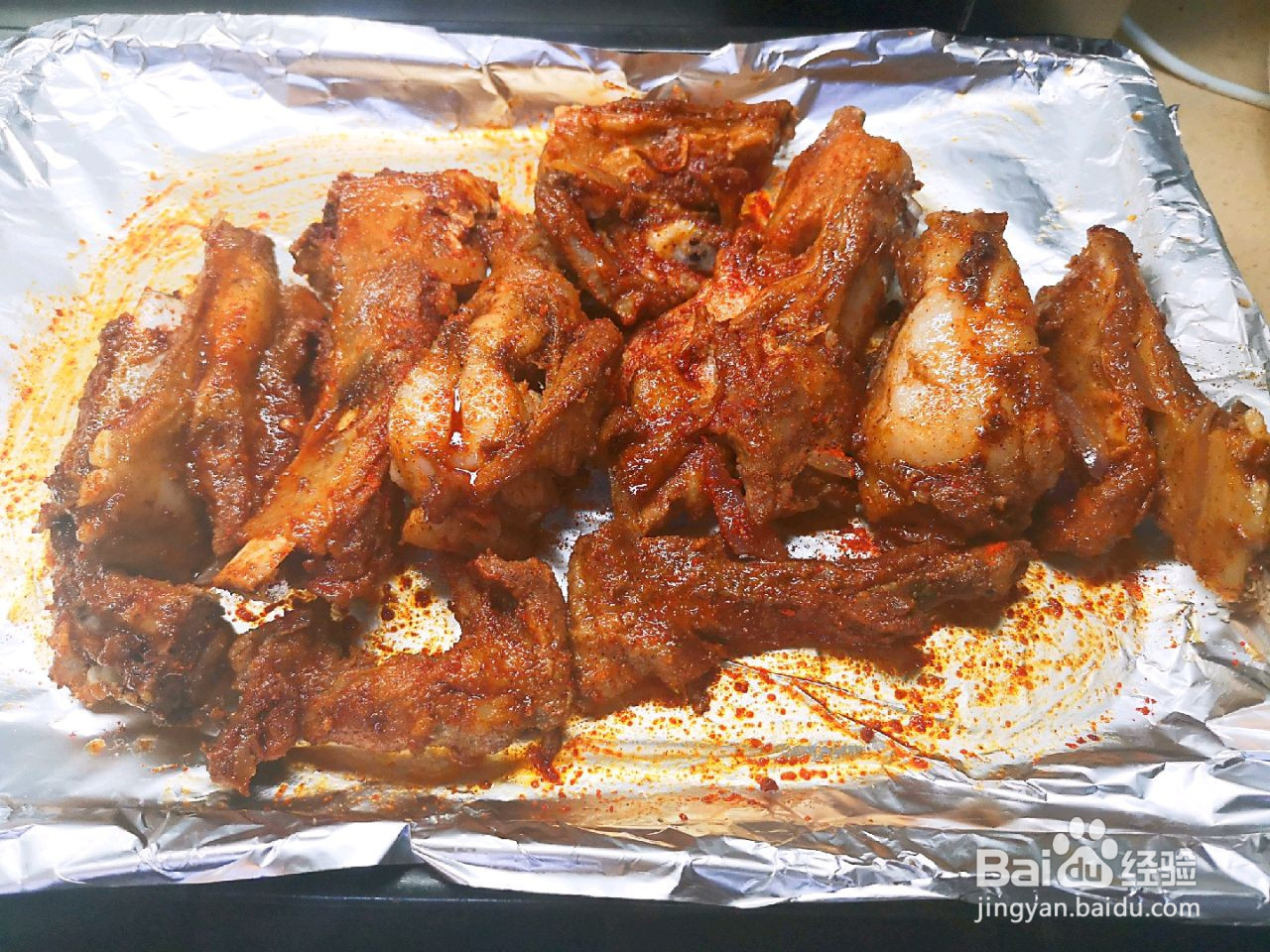 家常孜然烤羊排的做法