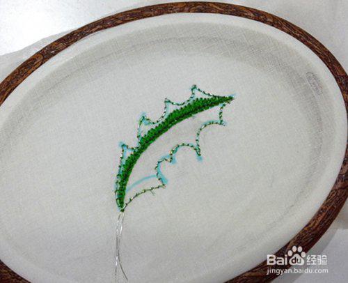 开始学习立体刺绣的绣法