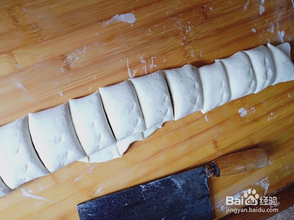 蒸花卷简单省事的手法