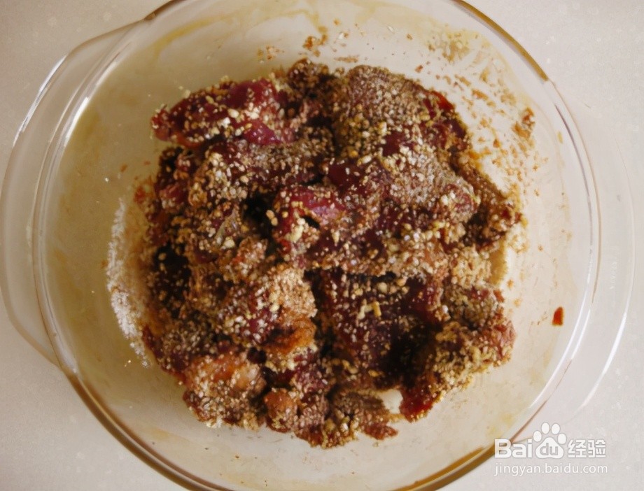 家庭自制粉蒸肉