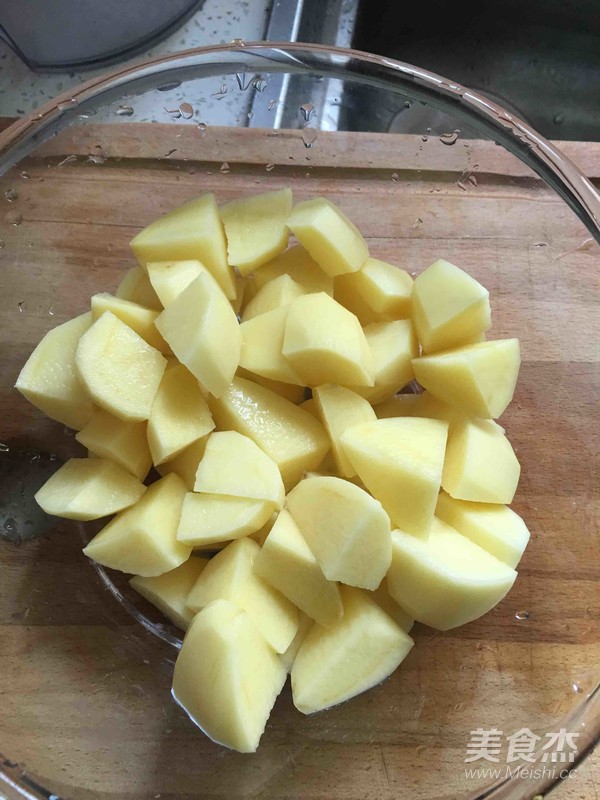 土豆炒肉片的做法