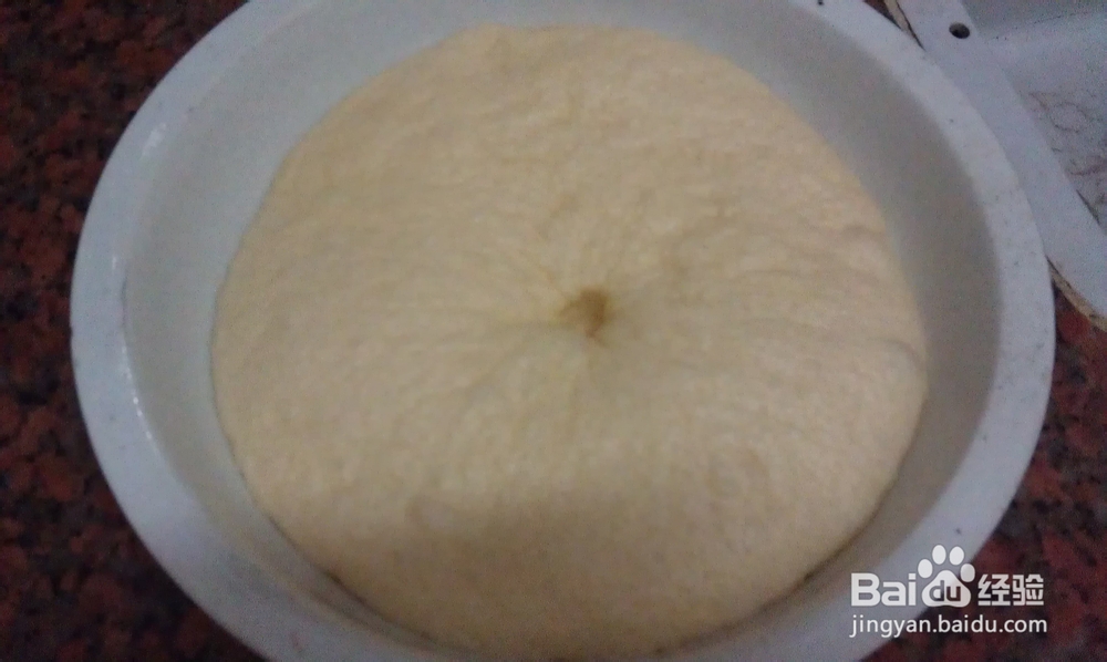 自己动手做面包--芝麻无油豆沙包