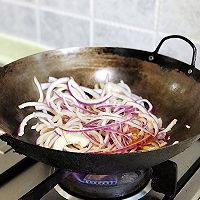 家常菜洋葱条炒牛肉丝