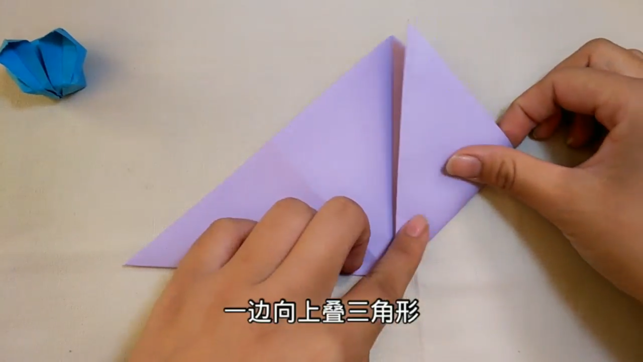 可爱兔子方盒的手工折纸教程