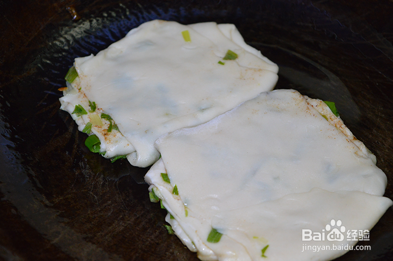 家常葱花饼的制作