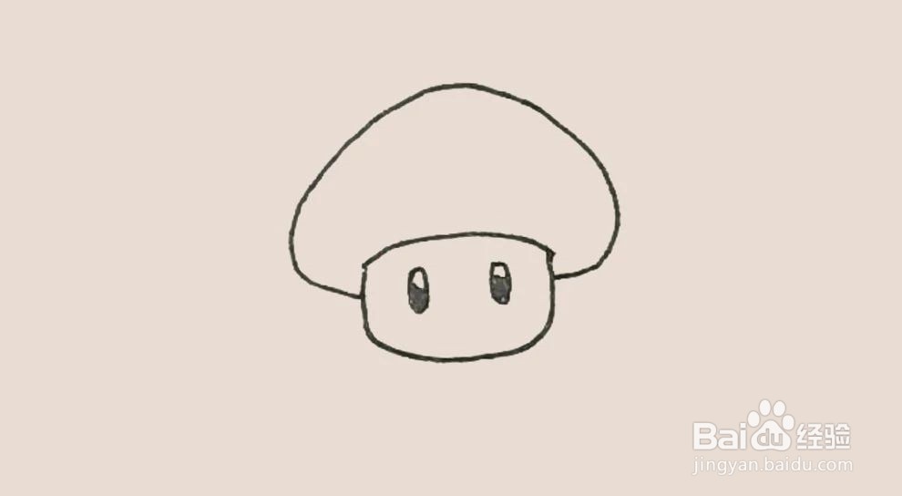 超级玛丽蘑菇简笔画图片