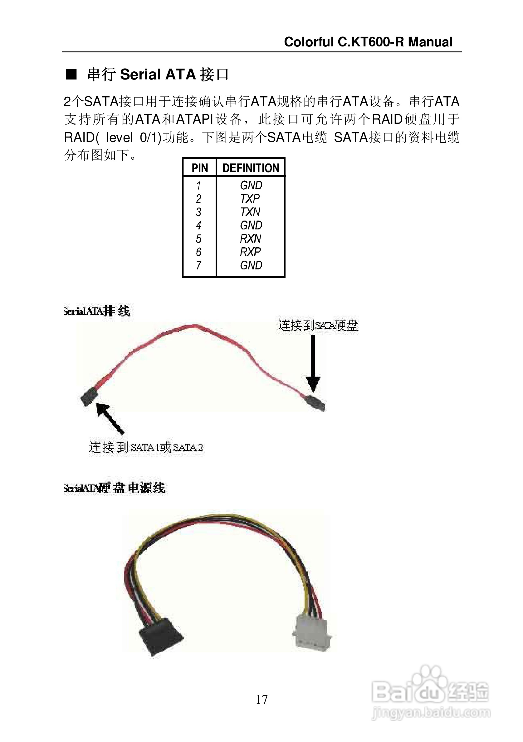 七彩虹C.KT600-R型主板说明书:[3]
