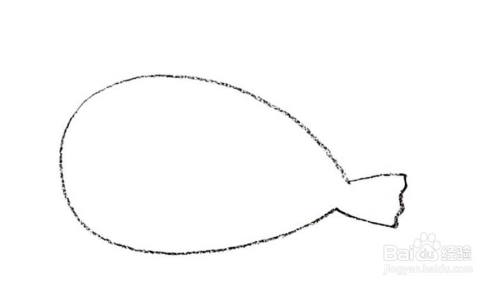 刺尾鱼儿童卡通简笔画教程