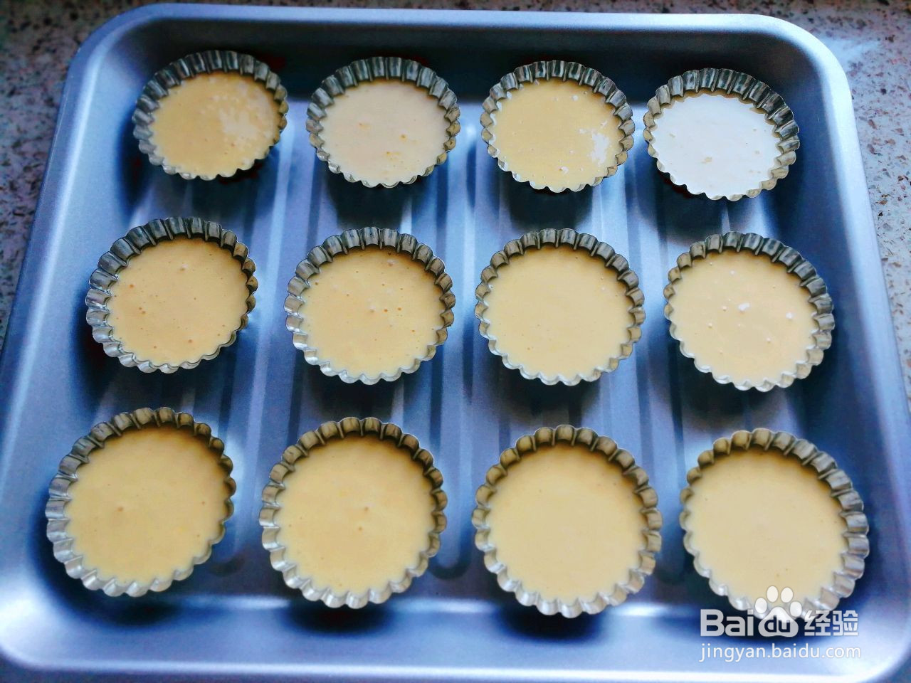 老式无水蛋糕的做法