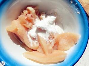 蚝油鸡胸片的做法