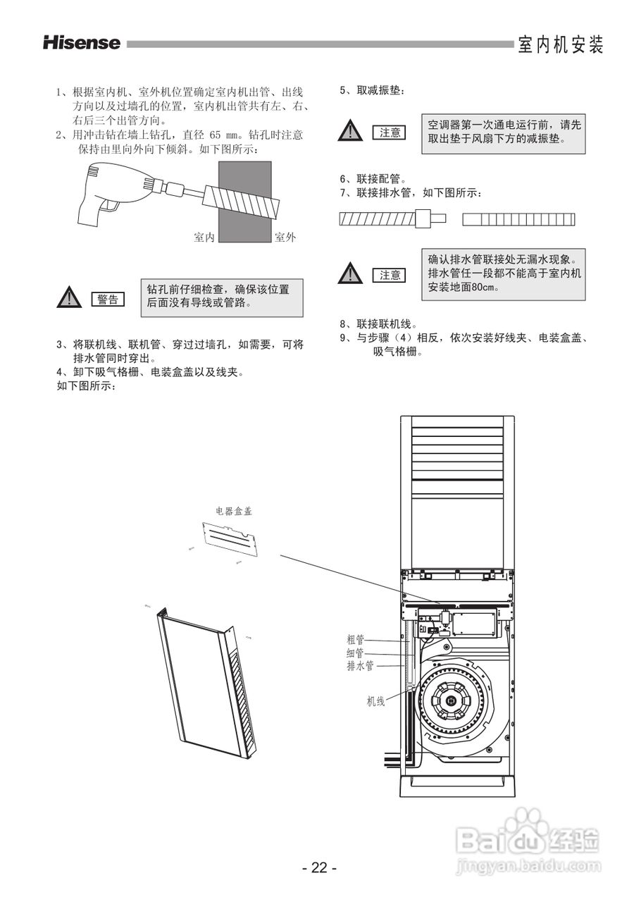 海信空调器KFR-50LW/18-2型使用说明书:[3]