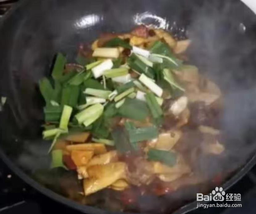 竹笋炒腊肉的家常做法