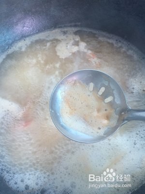 鲜虾豆腐【家庭版做法如下】