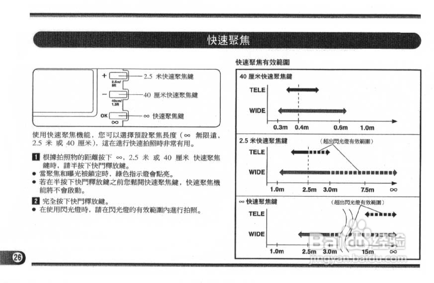 Olympus奥林巴斯C-1400L数码相机说明书:[3]