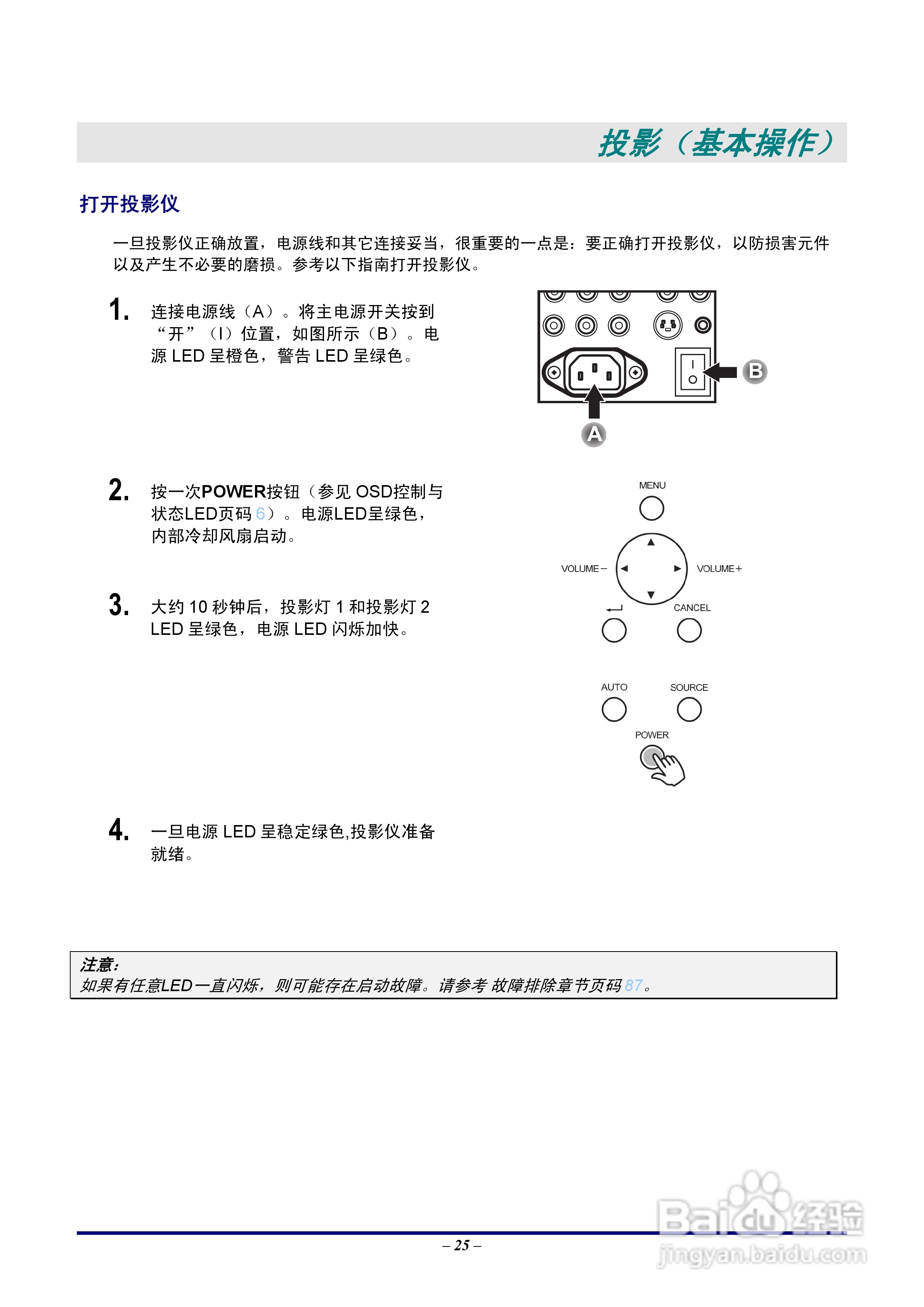 Vivitar D6500投影机使用说明书:[4]