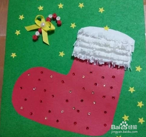 圣诞节的贺卡怎么做