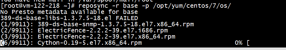 Centos7.5自建yum源方法