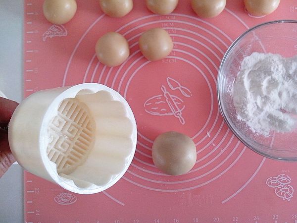 麻薯红豆沙月饼