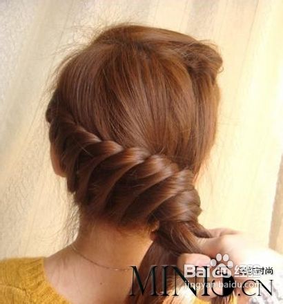 韩式淑女盘发成为他的心动女生