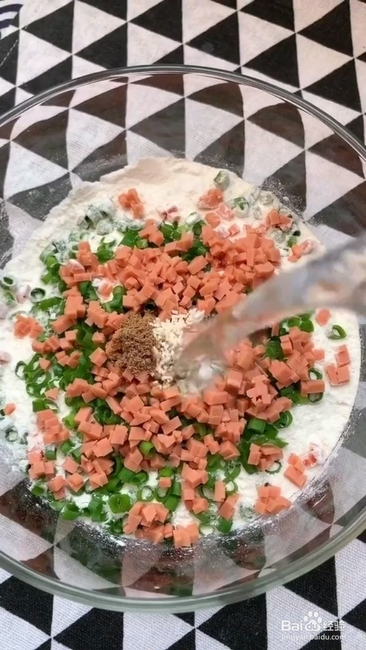 怎么用鸡蛋和面粉做早餐