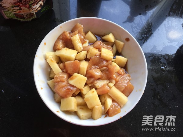 土豆鸡丁炒饭