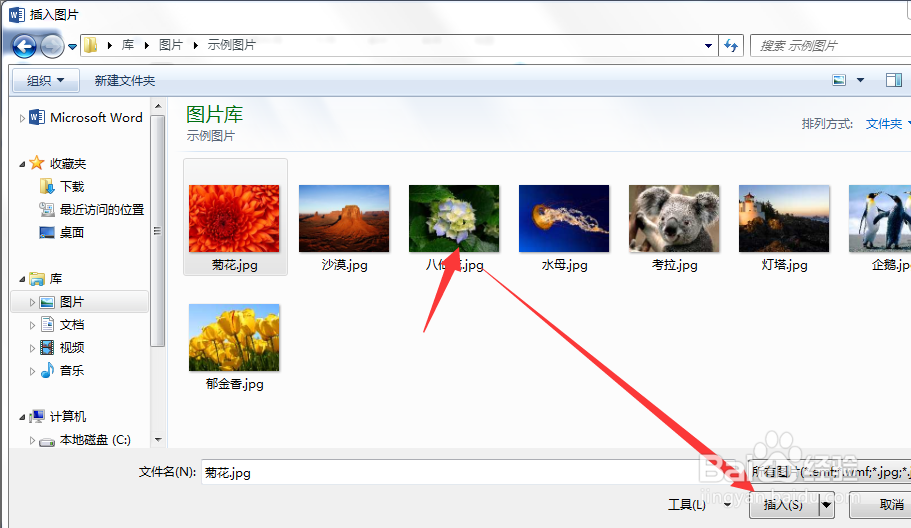 word如何在插入图片,以及在图片周围打字