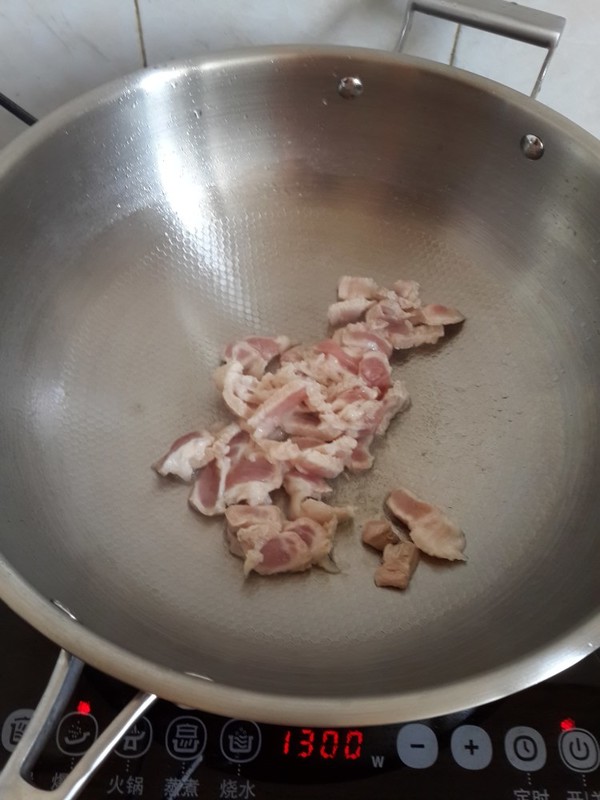 大葱炒肉的做法