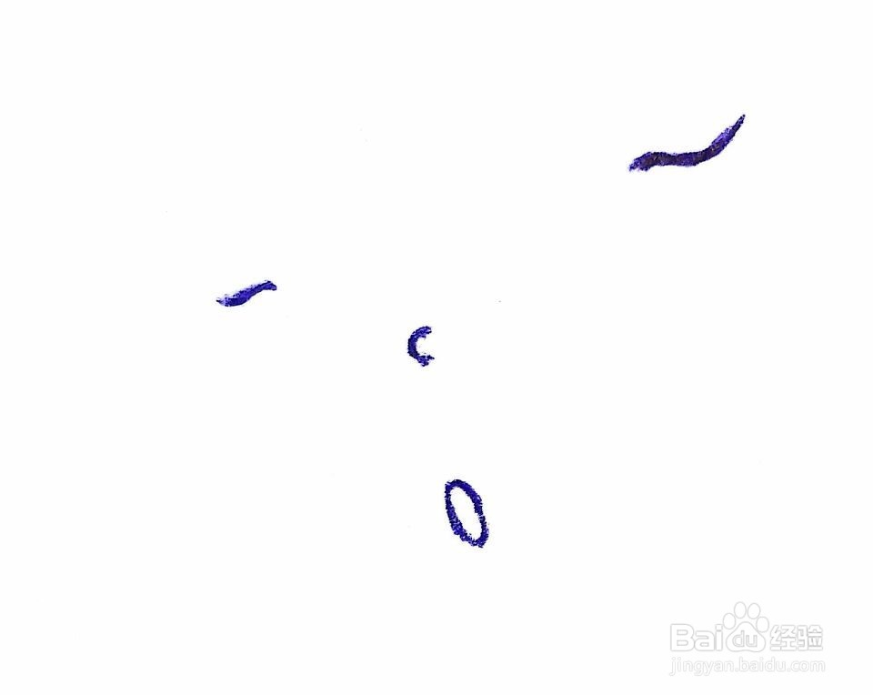 《睡在云朵上的女孩》圆珠笔画