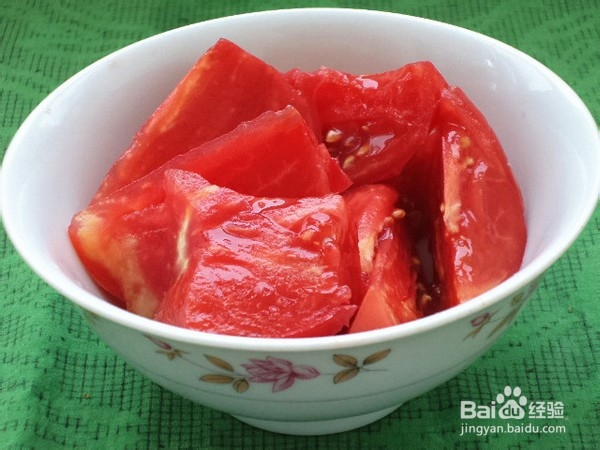 番茄炒双豆的做法