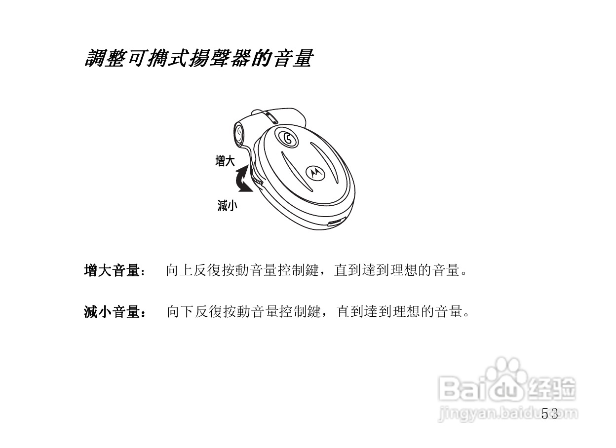 摩托罗拉HF820蓝牙耳机使用说明书:[6]