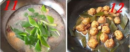 五花肉海带烧豆腐丸子家常做法图解