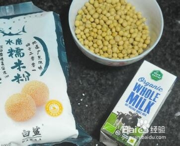 怎么做红豆粉粘糯米球