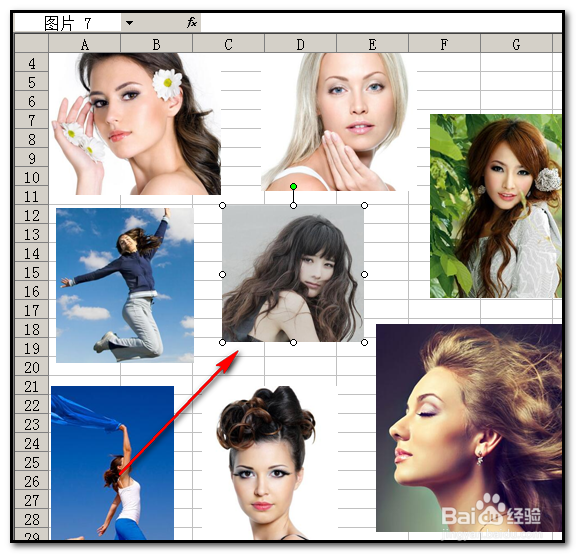 excel2003工作表如何批量一次性选中所有图片？