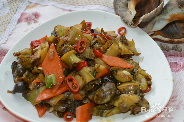 怎么做香辣海螺？