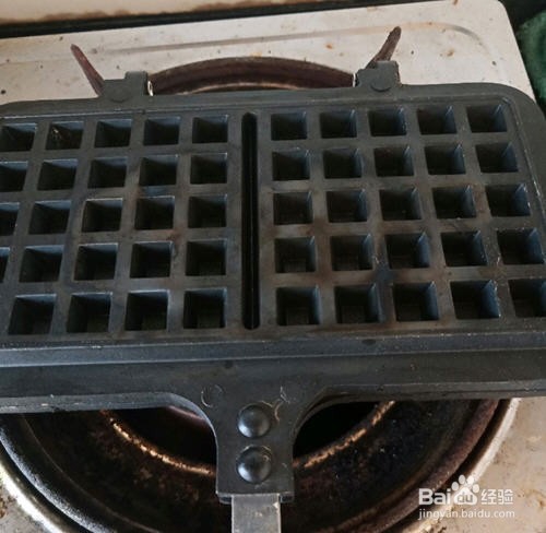 豆沙馅的华芙饼的做法