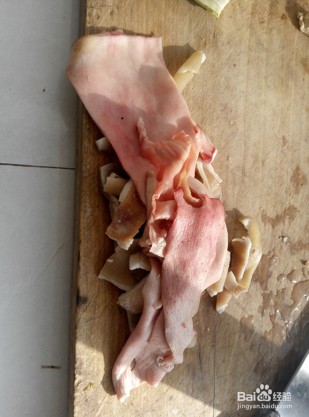 简单家制肉皮冻