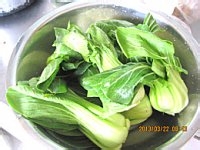 排毒首选之香菇油菜的作法