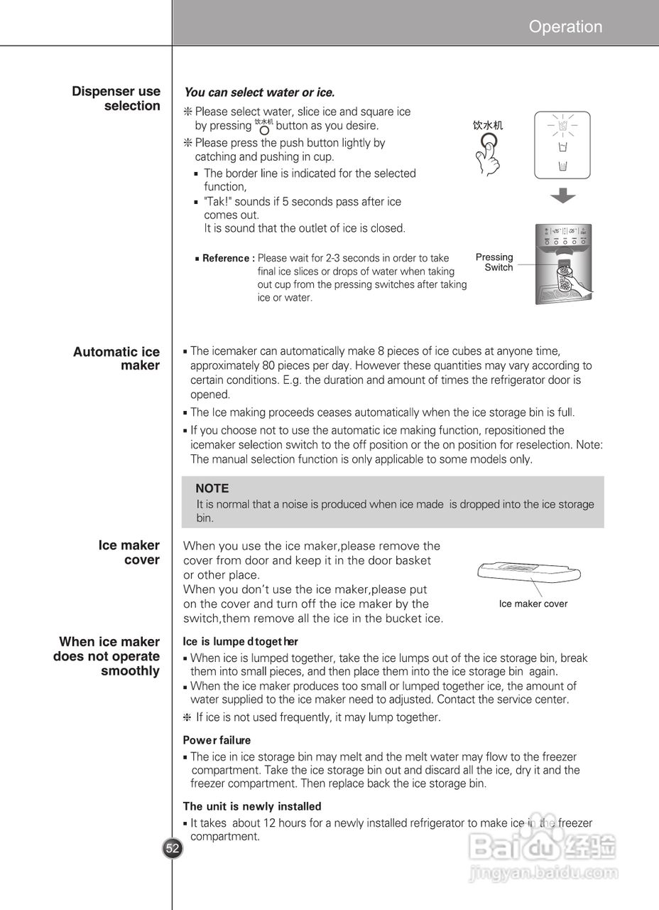 LG GR-P2075TTN电冰箱使用说明书:[6]