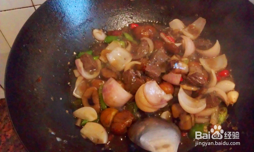 备孕期吃的菜肴板栗烧牛肉