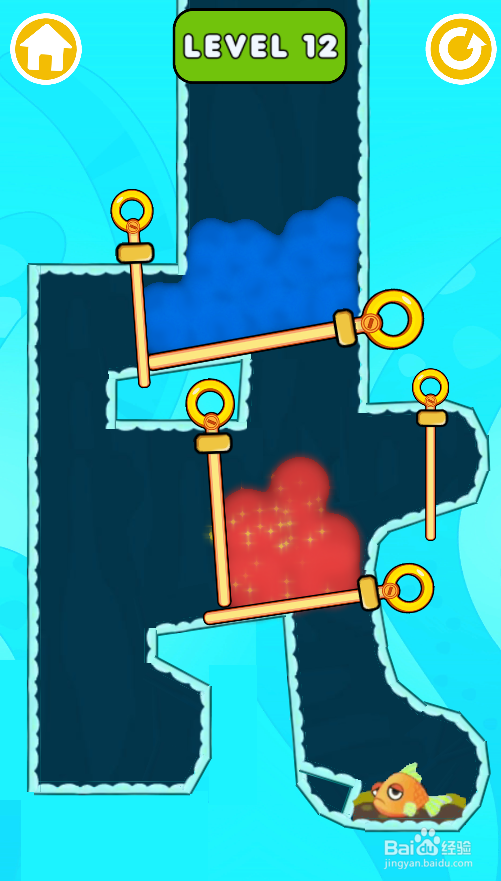 如何营救小金鱼（Level 12）