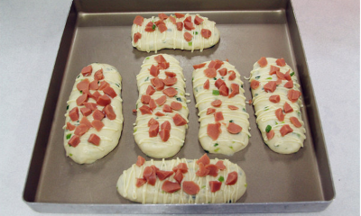 葱香芝士面包条的做法